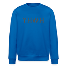 YHWH Unisex Organic Sweatshirt - royal blue
