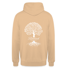 Rooted Unisex Hoodie - peach