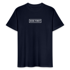 God First Unisex T-Shirt - navy