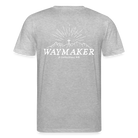 Waymaker Unisex Organic T-Shirt - heather grey