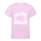 My Shepherd Kids' T-Shirt - back print - light pink