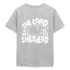 My Shepherd Kids' T-Shirt - back print - heather grey