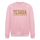 Yeshua Unisex Organic Sweatshirt - cotton pink