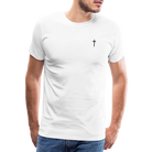 Cross Men’s Premium T-Shirt - white