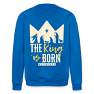 Christmas Unisex Organic Sweatshirt - royal blue