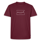 Saved by grace Men’s Premium T-Shirt - burgundy