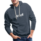 King of Kings Men’s Premium Hoodie - heather denim