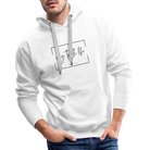 Way Truth Life Men’s Premium Hoodie - white