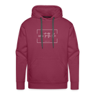 Way Truth Life Men’s Premium Hoodie - bordeaux