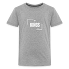 King of Kings Teenager Premium T-Shirt - heather grey