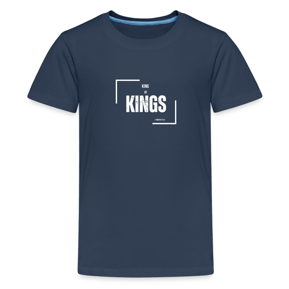 King of Kings Teenager Premium T-Shirt - navy