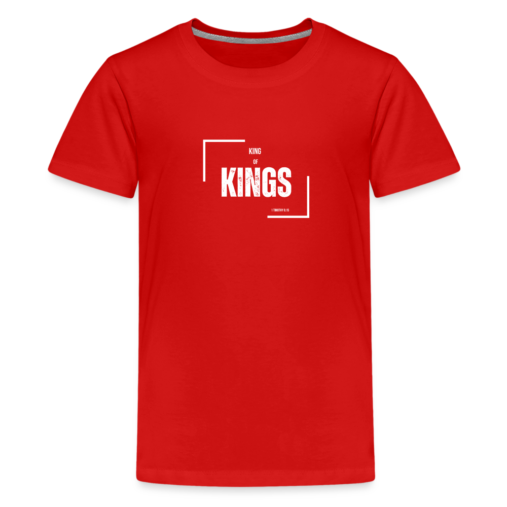 King of Kings Teenager Premium T-Shirt - red