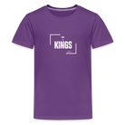 King of Kings Teenager Premium T-Shirt - purple