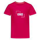 King of Kings Teenager Premium T-Shirt - dark pink