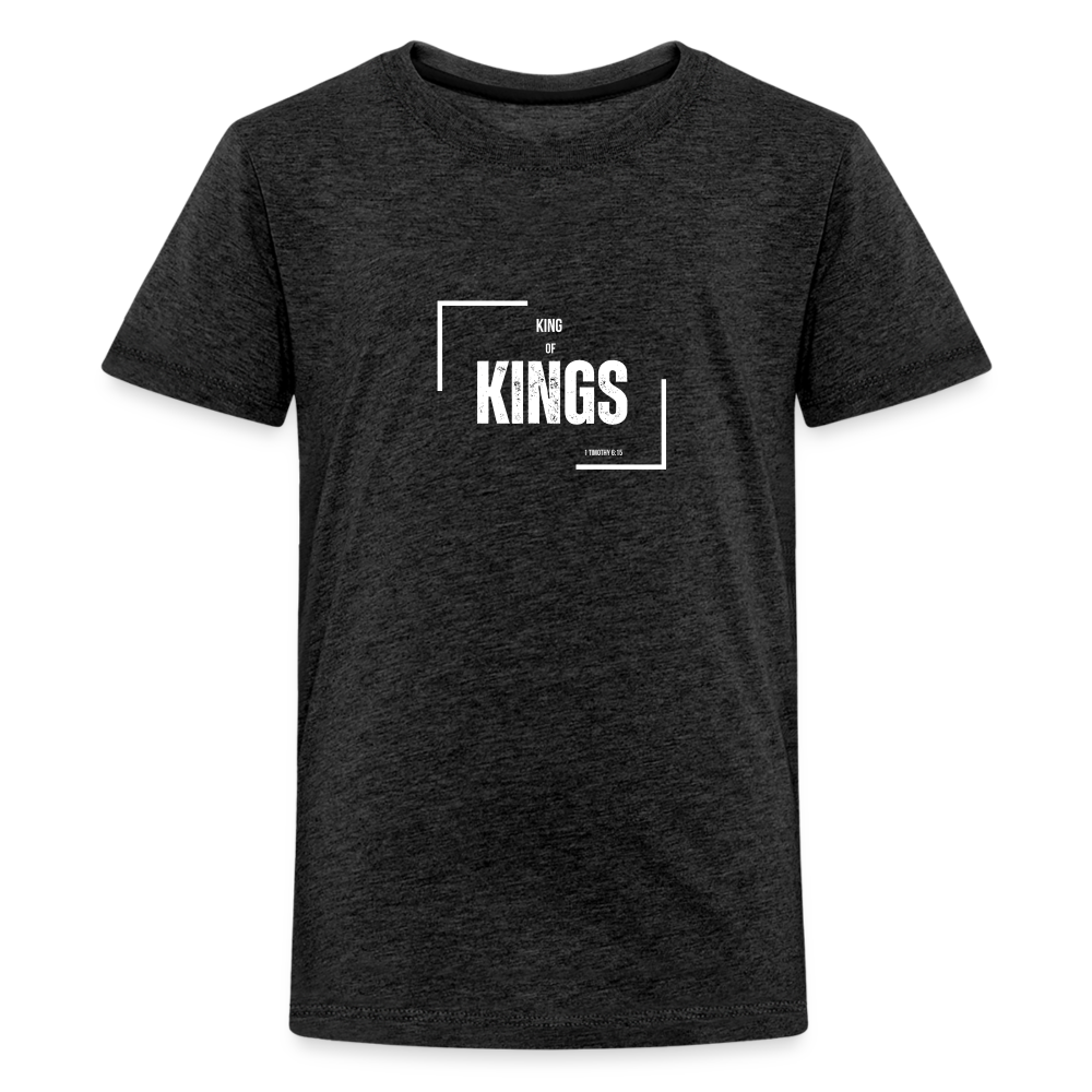 King of Kings Teenager Premium T-Shirt - charcoal grey