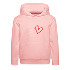 Wonderfully made Kids' Premium Hoodie - crystal pink