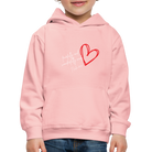 Wonderfully made Kids' Premium Hoodie - crystal pink