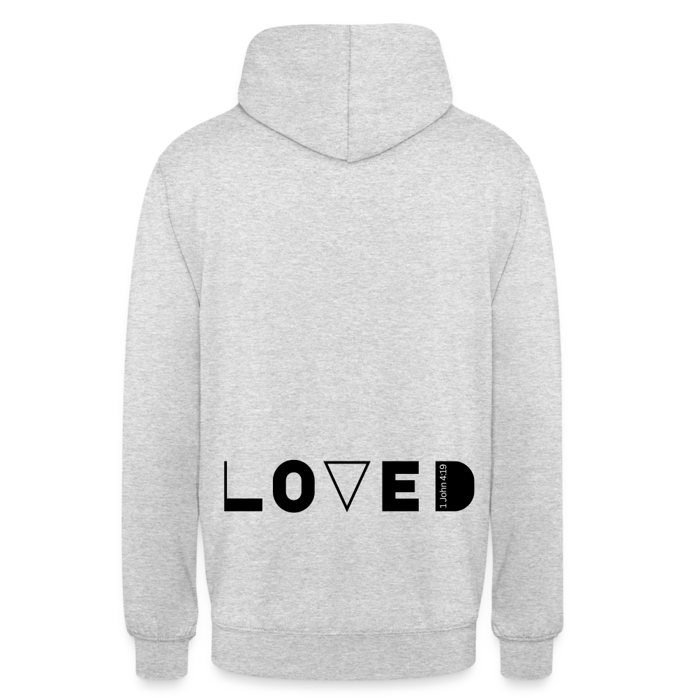 LOVED Unisex Hoodie - light heather grey