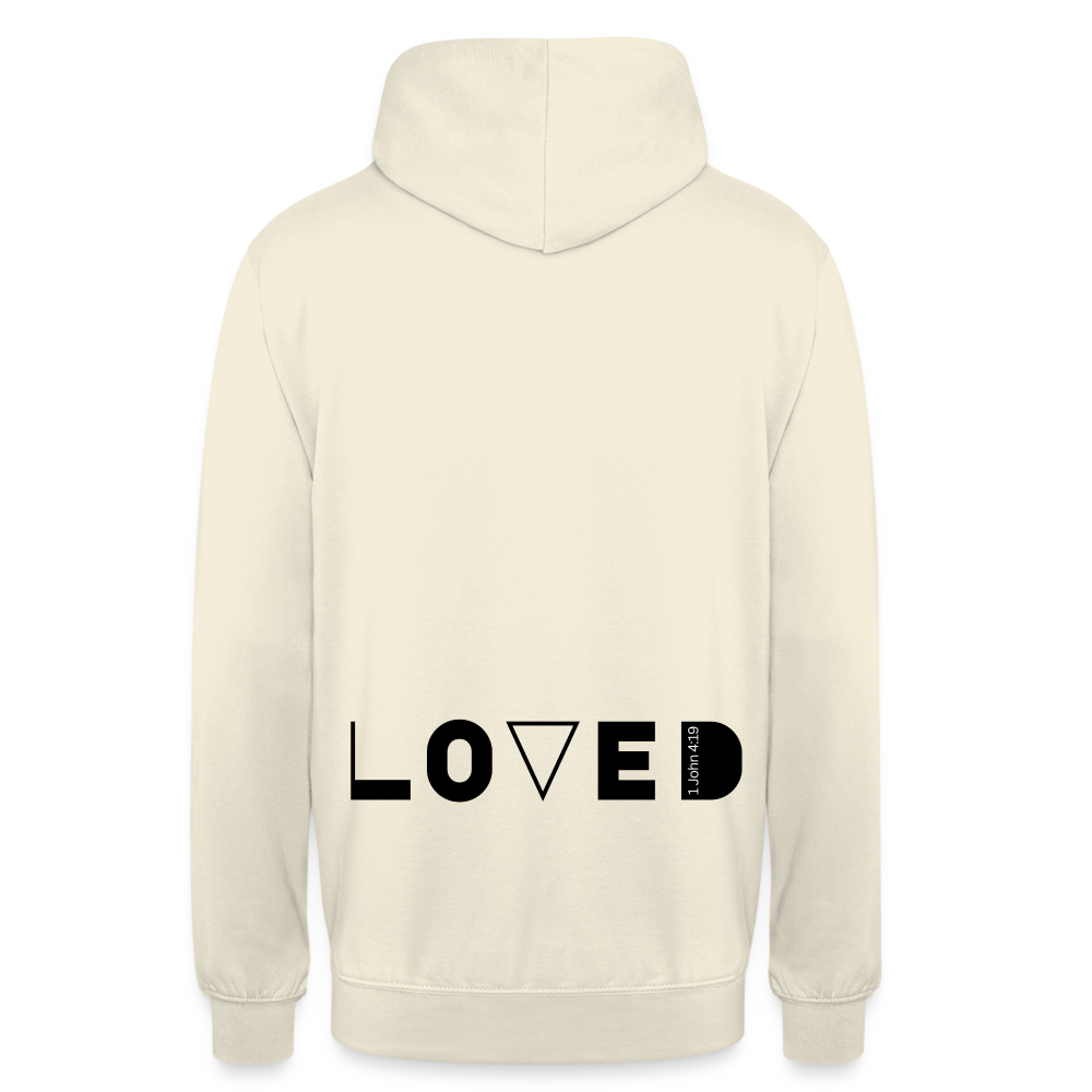 LOVED Unisex Hoodie - vanilla