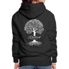 Rooted Women’s Premium Hoodie - black