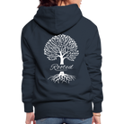 Rooted Women’s Premium Hoodie - navy