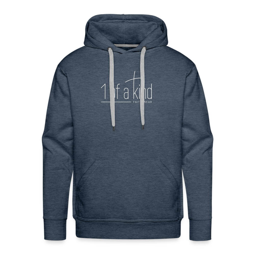 Men’s Premium Hoodie - heather denim