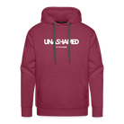 Unashamed Men’s Premium Hoodie - bordeaux