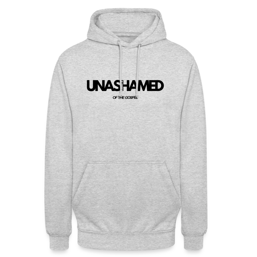 Unashamed unisex Hoodie - light heather grey