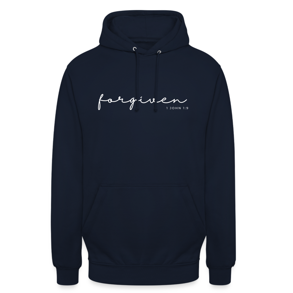 Forgiven Unisex Hoodie - navy