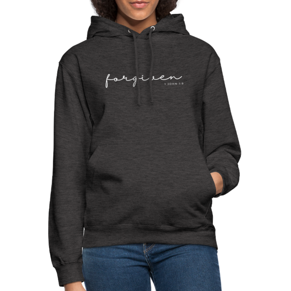 Forgiven Unisex Hoodie - charcoal grey