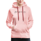 Forgiven Women’s Premium Hoodie - crystal pink