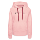 Forgiven Women’s Premium Hoodie - crystal pink