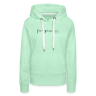 Forgiven Women’s Premium Hoodie - light mint