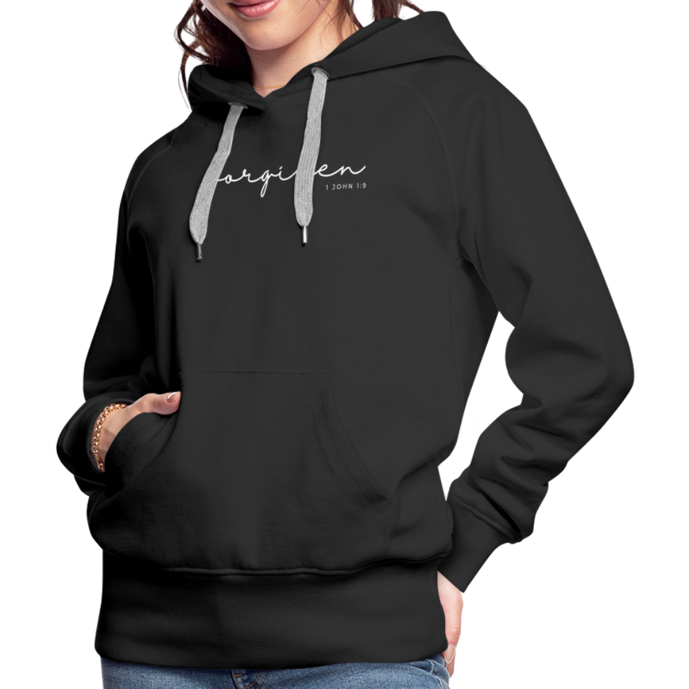 Forgiven Women’s Premium Hoodie - black