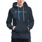 Forgiven Women’s Premium Hoodie - navy