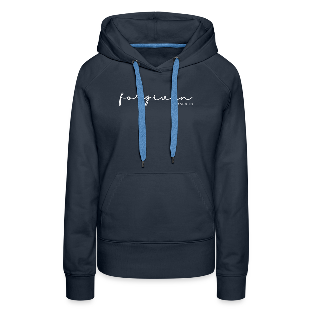 Forgiven Women’s Premium Hoodie - navy