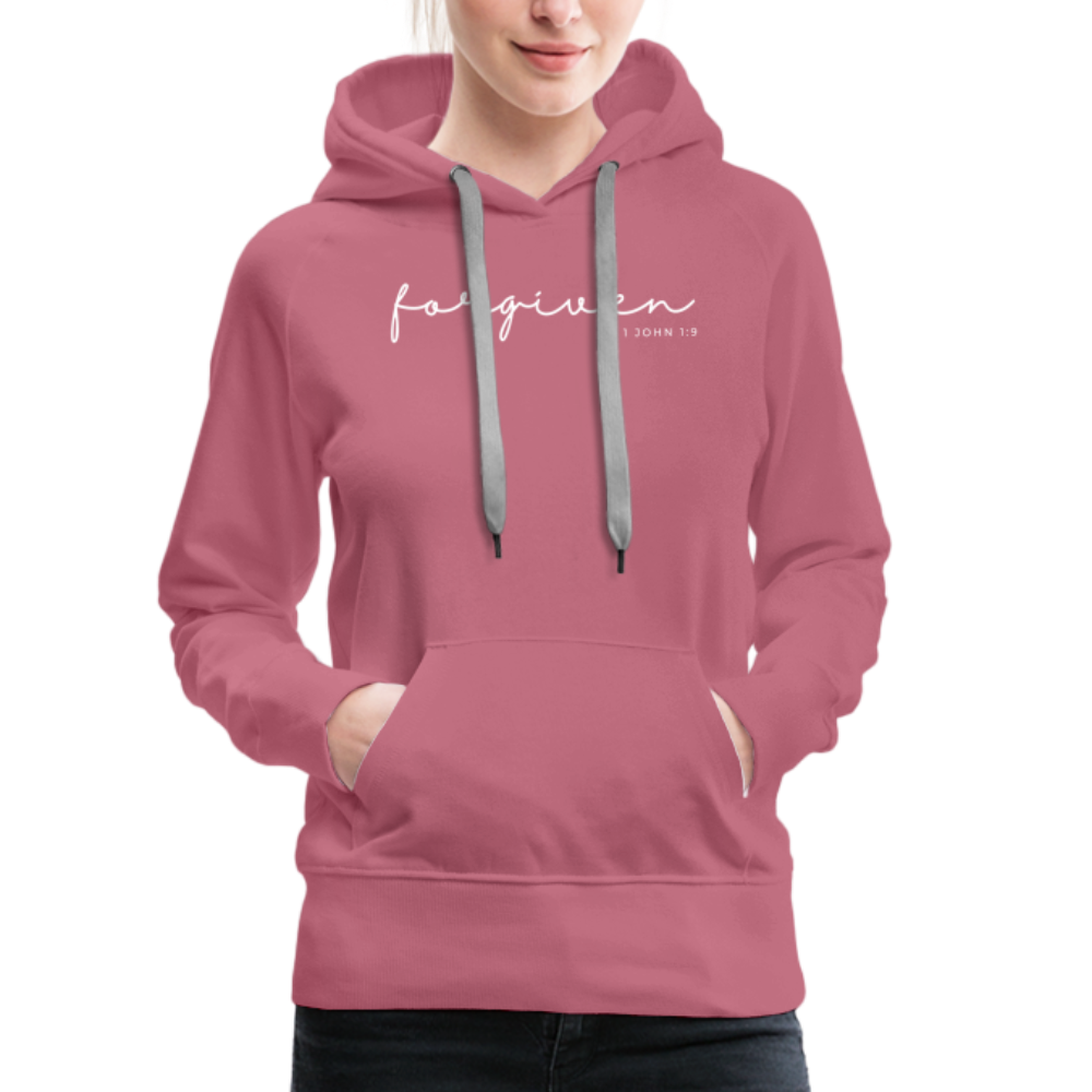 Forgiven Women’s Premium Hoodie - mauve