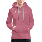 Forgiven Women’s Premium Hoodie - mauve