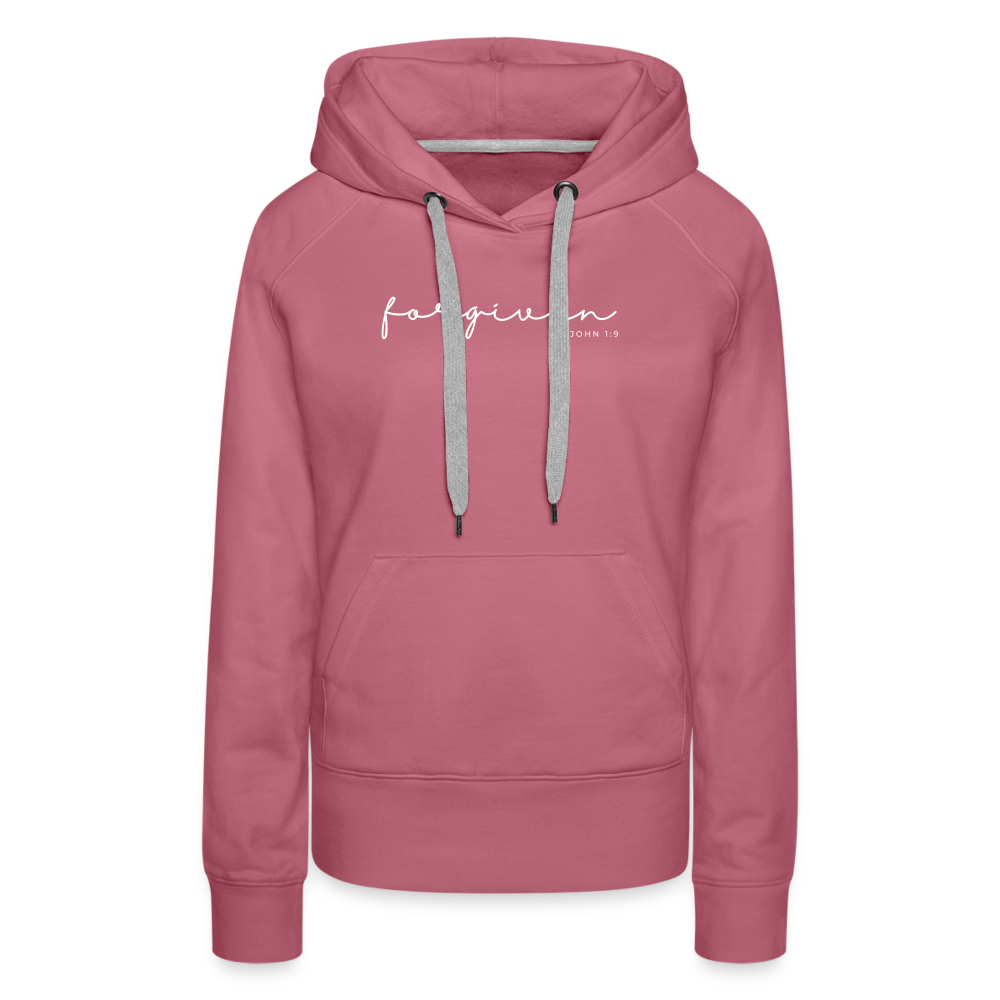 Forgiven Women’s Premium Hoodie - mauve