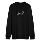 Saved Unisex Organic Longsleeve Shirt - black