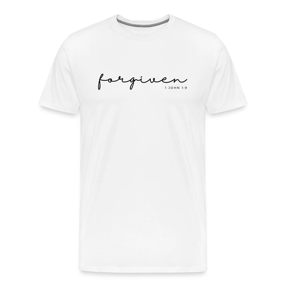 Forgiven Men’s Premium T-Shirt - white