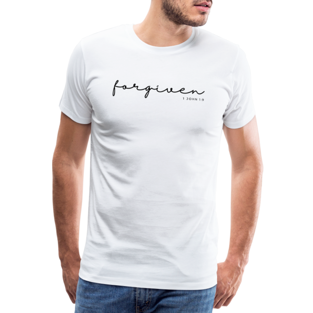 Forgiven Men’s Premium T-Shirt - white