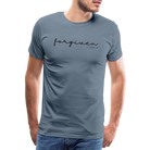 Forgiven Men’s Premium T-Shirt - steel blue