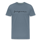 Forgiven Men’s Premium T-Shirt - steel blue