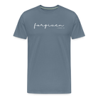 Forgiven Men’s Premium T-Shirt - steel blue