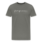 Forgiven Men’s Premium T-Shirt - asphalt