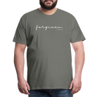 Forgiven Men’s Premium T-Shirt - asphalt