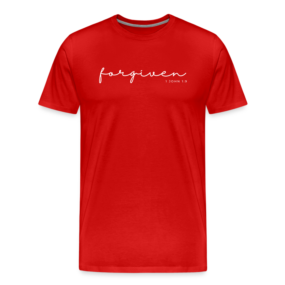 Forgiven Men’s Premium T-Shirt - red