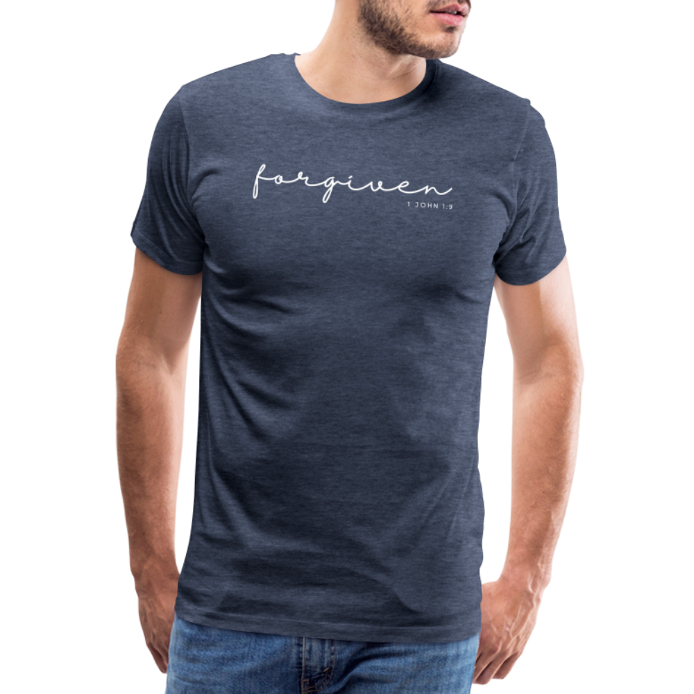 Forgiven Men’s Premium T-Shirt - heather blue