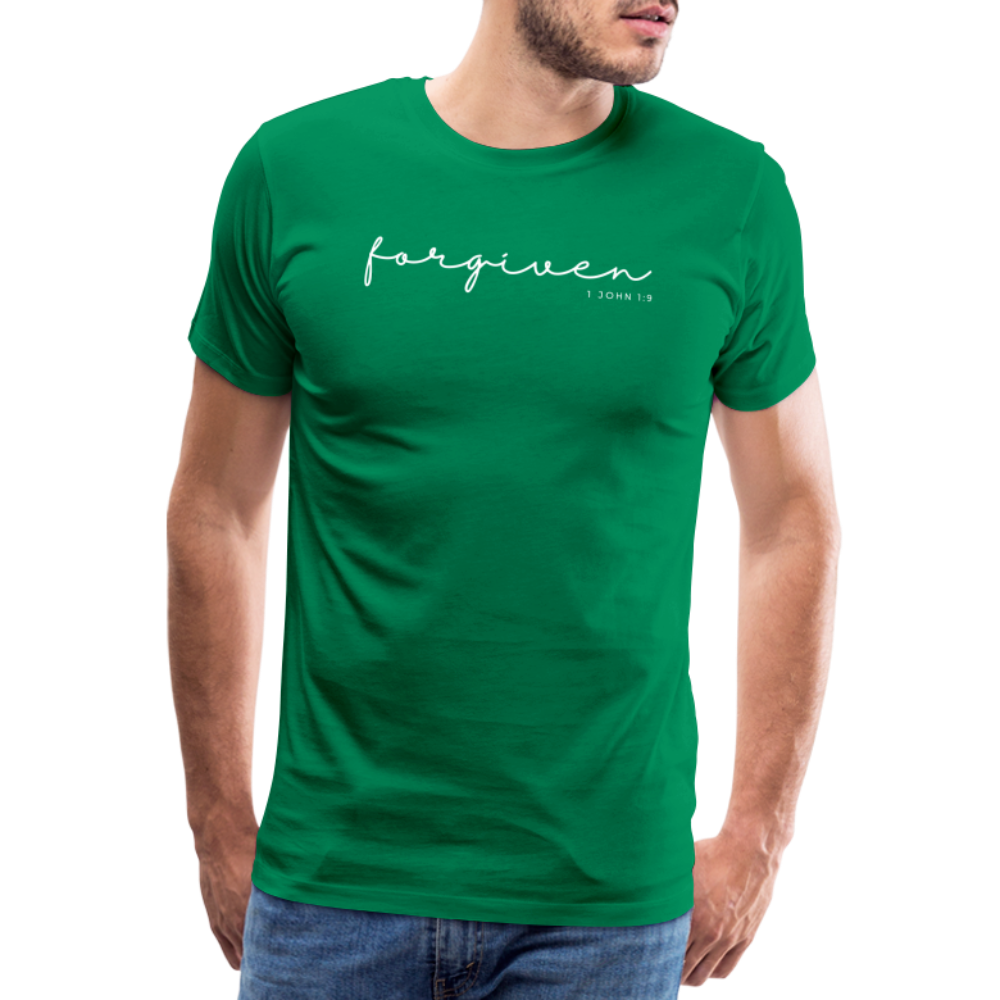 Forgiven Men’s Premium T-Shirt - kelly green